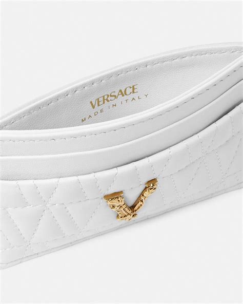 versace card holder|versace virtus card holder.